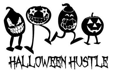 Halloween Hustle logo without bar